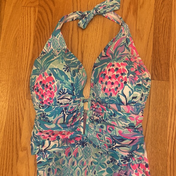lilly pulitzer one-piece swimsuit size 14 - Picture 2 of 4
